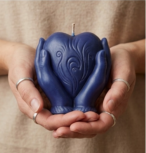 Hand-Held Hearts: Wax Amulets - Image 4
