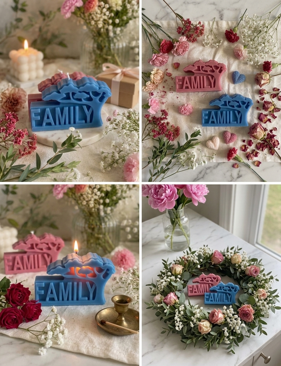 The Family Tree Silhouette Candle Collection - Image 6