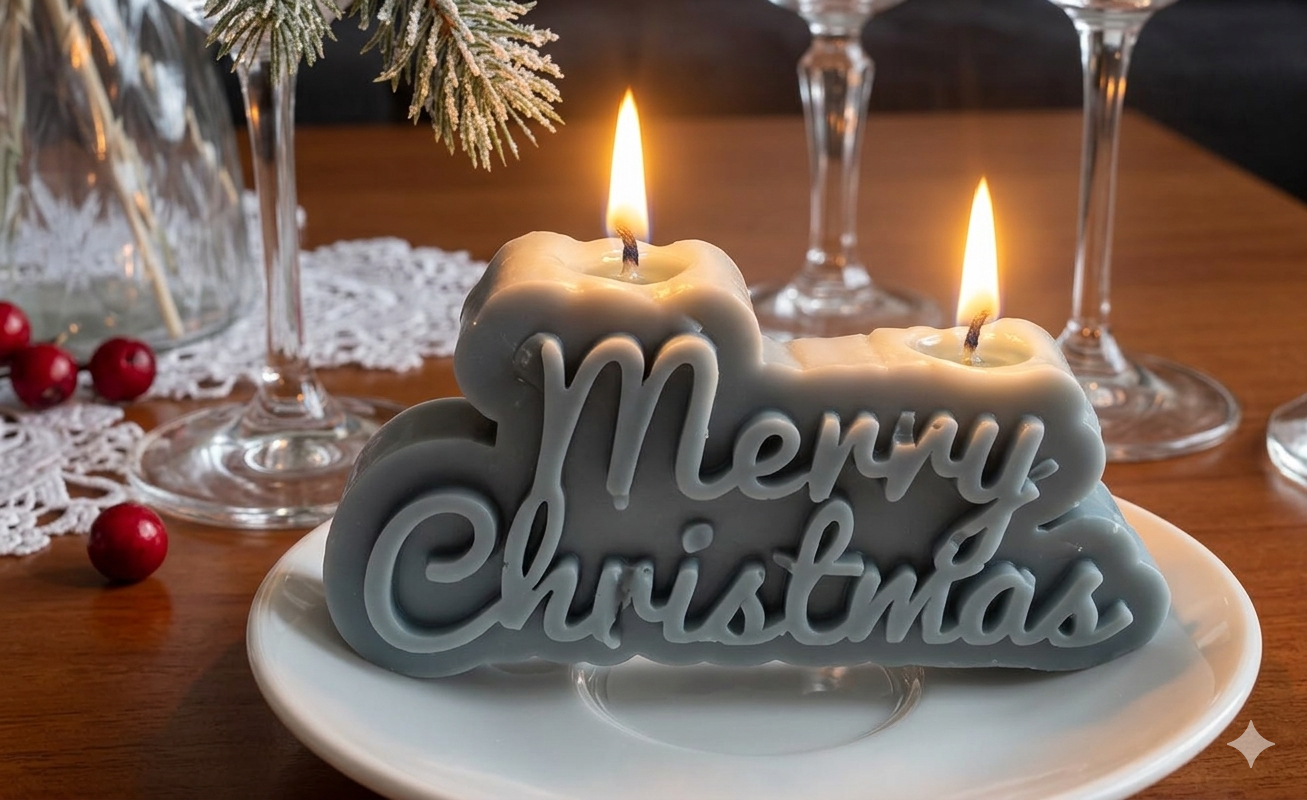 Christmas Candle (Merry Christmas)