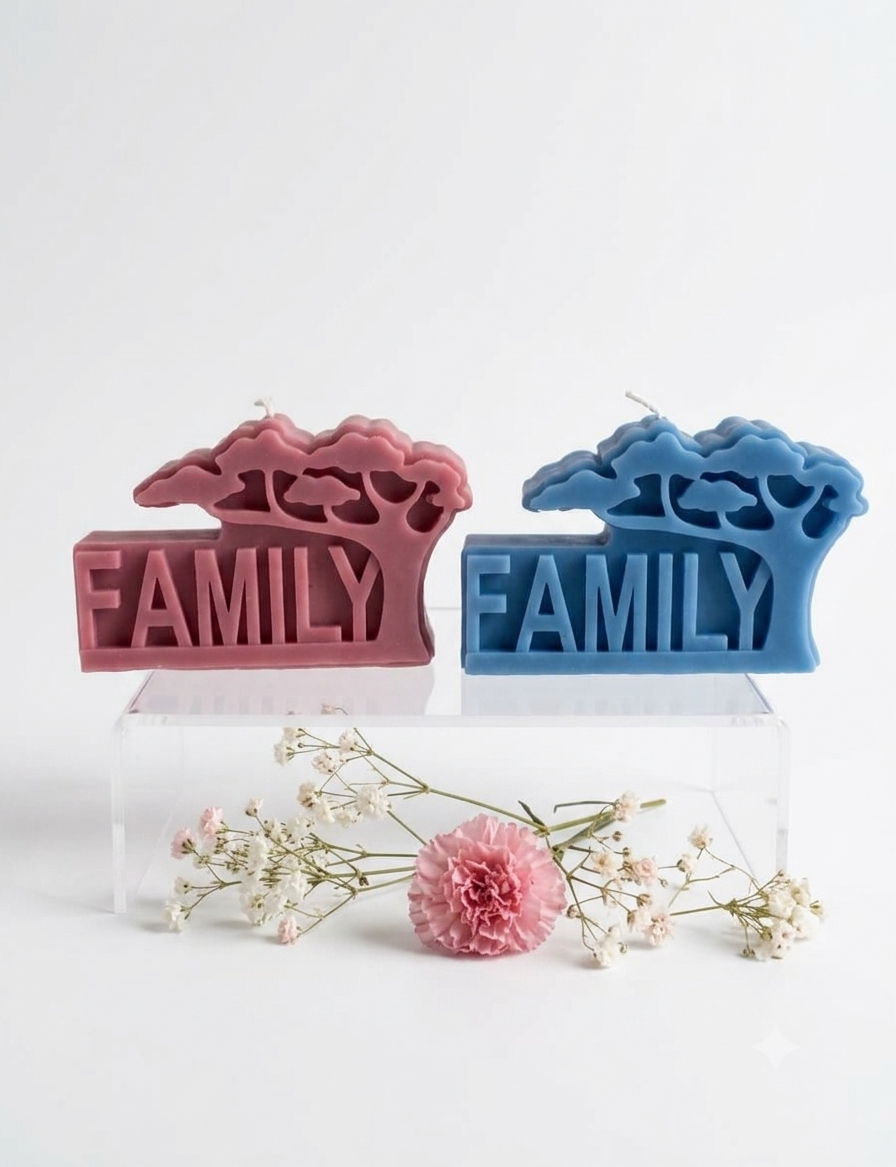 The Family Tree Silhouette Candle Collection