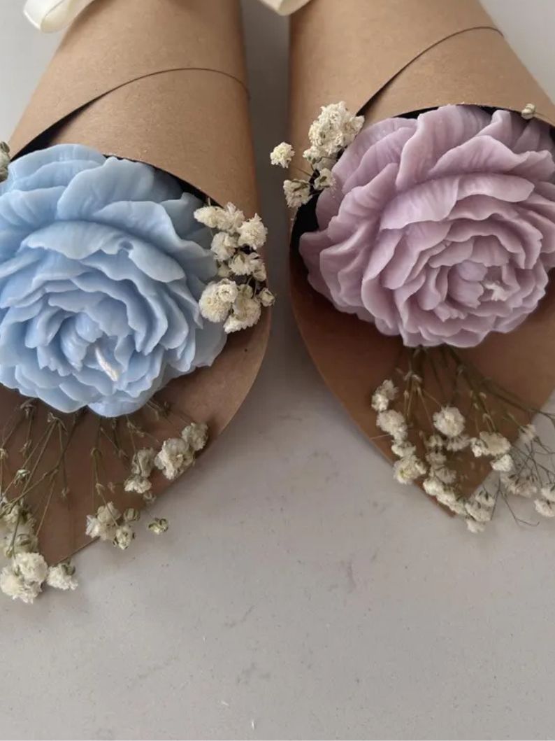 Flower Candle Bouquet | bulk corporate gift | Father’s day gift | Bridal Shower gift | Baby shower favors | party favors | graduation gift - Image 5
